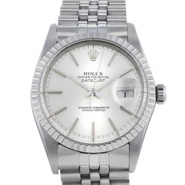 Montre Rolex Datejust en acier Ref :  16030 Vers  1985