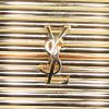 Sac bandoulière Saint Laurent Opyum Box en plexiglas doré - Detail D3 thumbnail
