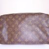 Bolso de mano Louis Vuitton Speedy 30 en lona Monogram marrón y cuero natural - Detail D4 thumbnail