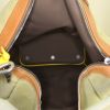 Louis Vuitton America's Cup travel bag in yellow canvas and natural leather - Detail D2 thumbnail