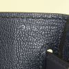 Bolso de mano Hermes Birkin 25 cm en cuero azul indigo - Detail D4 thumbnail