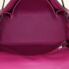 Hermès handbag in purple Swift leather - Detail D3 thumbnail