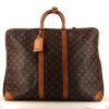 Louis Vuitton suitcase in monogram canvas and natural leather - 360 thumbnail