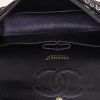 Chanel Timeless Classic bag in brown logo canvas - Detail D3 thumbnail