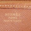 Sac bandoulière Hermes Evelyne moyen modèle en cuir epsom gold - Detail D3 thumbnail