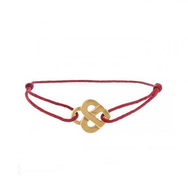 Bracciale Poiray Coeur Entrelacé in oro rosa