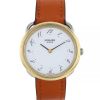 Hermes Arceau watch in gold plated and stainless steel Circa  2000 - 00pp thumbnail
