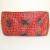 Louis Vuitton Speedy Editions Limitées Yayoi Kusama handbag in red monogram canvas and natural leather - Detail D4 thumbnail