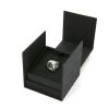 David Yurman Albion large model ring in silver,  diamonds and quartz - Detail D2 thumbnail