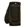 Funda protectora para ropa Louis Vuitton en lona Monogram marrón y cuero natural - Detail D1 thumbnail