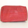 Borsa Louis Vuitton Speedy 30 in pelle Epi rossa - Detail D4 thumbnail