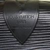 Louis Vuitton Keepall 60 cm travel bag in black epi leather - Detail D3 thumbnail