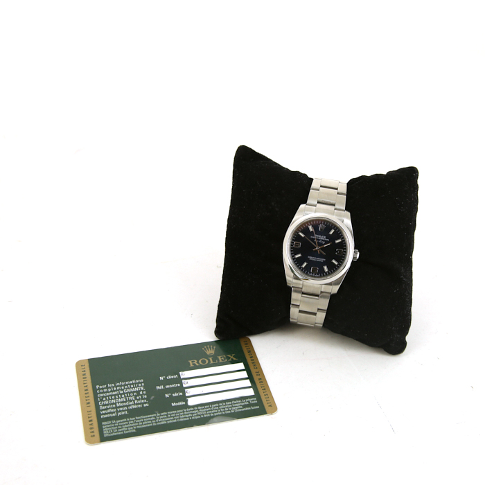 Reloj Rolex Air King de acero Ref :  114200 Circa  2013 - Detail D2