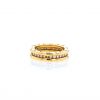 Bulgari B.Zero1 small model ring in yellow gold and diamonds - 360 thumbnail