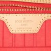 Shopping bag Louis Vuitton Neverfull modello medio in tela monogram con motivo e pelle naturale - Detail D3 thumbnail
