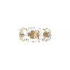 Anello H. Stern Moonlight modello grande in oro bianco,  cristallo di rocca e diamanti - 00pp thumbnail