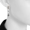 Paire de pendants d'oreilles H. Stern Moonlight en or jaune,  cristal de roche et diamants brun - Detail D1 thumbnail