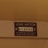 Valise rigide Louis Vuitton Bisten 60 en toile monogram marron et cuir naturel - Detail D3 thumbnail