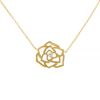 Piaget Rose necklace in yellow gold and diamonds - 00pp thumbnail