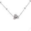 Piaget Rose necklace in white gold and diamonds - 00pp thumbnail