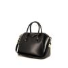 Bolso de mano Givenchy Antigona modelo pequeño en cuero esmaltado negro - 00pp thumbnail