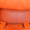 Borsa Hermes Birkin 30 cm in coccodrillo arancione - Detail D2 thumbnail