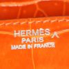 Borsa Hermes Birkin 30 cm in coccodrillo arancione - Detail D3 thumbnail