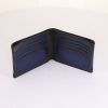 Berluti Compact Makore wallet in blue shading leather - Detail D2 thumbnail