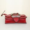 Miu Miu Lady shoulder bag in red leather - Detail D4 thumbnail