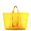 Balenciaga Carry Shopper bag in yellow leather - 360 thumbnail