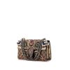 Gucci Dionysus bag worn on the shoulder or carried in the hand in monogram canvas and beige python - 00pp thumbnail
