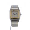 Cartier Santos Galbée watch in gold and stainless steel Ref:  1566 Circa  2000 - 360 thumbnail
