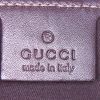 Shopping bag Gucci Joy modello grande in tela monogram beige e pelle marrone - Detail D3 thumbnail