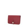 Hermes Dogon wallet in brick red leather taurillon clémence - 00pp thumbnail
