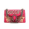 Sac Gucci Dionysus en cuir rose - 360 thumbnail