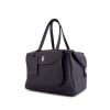 Hermès Wallago weekend bag in blue togo leather - 00pp thumbnail
