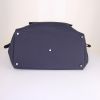 Hermès Wallago weekend bag in blue togo leather - Detail D5 thumbnail