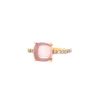 Anello Pomellato in oro rosa,  diamanti brown e quarzo rosa - 00pp thumbnail
