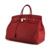 Hermes Birkin 40 cm handbag in red Fjord leather - 00pp thumbnail