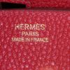 Borsa Hermes Birkin 35 cm in pelle togo rosso Casaque - Detail D3 thumbnail