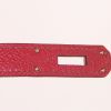 Hermes Birkin 35 cm handbag in red Casaque togo leather - Detail D4 thumbnail