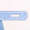 Sac porté épaule ou main Hermes Kelly 28 cm en cuir epsom bleu-jean - Detail D5 thumbnail
