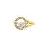 Sortija Chopard Happy Diamonds en oro amarillo y diamantes - 00pp thumbnail