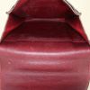 Hermès Bobby bag worn on the shoulder or carried in the hand in burgundy epsom leather - Detail D3 thumbnail