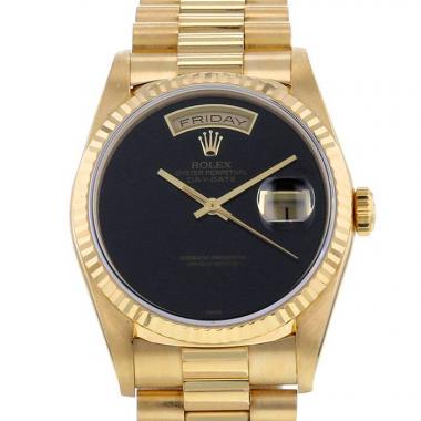Reloj Rolex Day-Date de oro amarillo Ref :  18238 Circa  1990