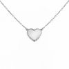 Van Cleef & Arpels Lucky Alhambra necklace in white gold and mother of pearl - 00pp thumbnail