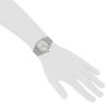 Montre Rolex Datejust en acier et or blanc 14k Ref :  1601 Vers  1970 - Detail D1 thumbnail