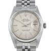 Rolex Datejust watch in stainless steel and white gold 14k Ref:  16014 Circa  1978 - 00pp thumbnail