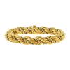 Twisted Vintage 1970's bracelet in yellow gold - 00pp thumbnail