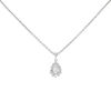 Vintage necklace in white gold and diamonds - 00pp thumbnail